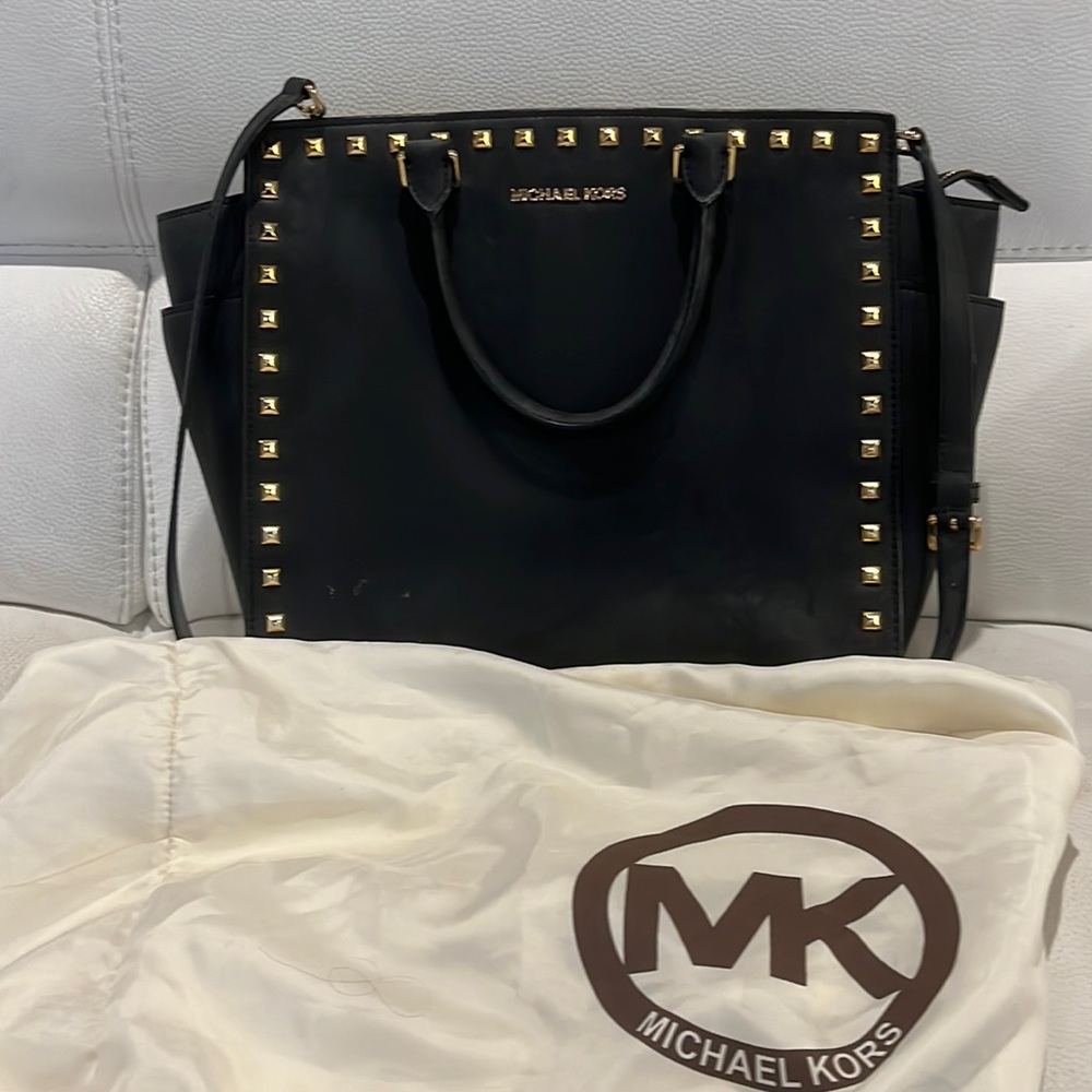 Michael Kors leather tote